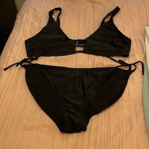 No boundaries black two piece bathing suit. Size xl.